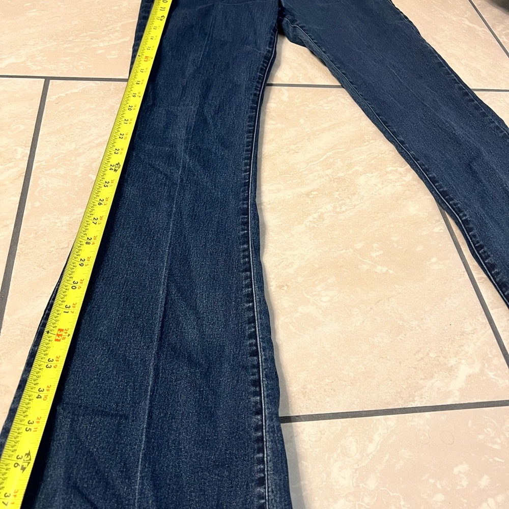 STS Blue Retro Buttoned Denim 60’s-70’s High Waist light distressed wash size 26 - Picture 2 of 4